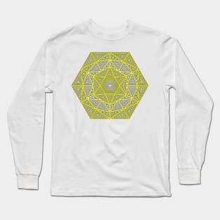 Golden spider web Long Sleeve T-Shirt